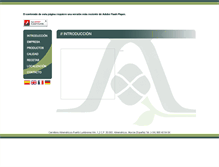 Tablet Screenshot of alcaparrasasensio.com